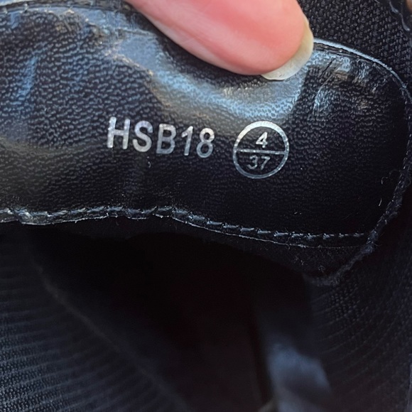 Envy Combat/Biker Boots - Picture 3 of 13